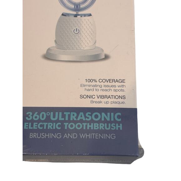 360 degree Ultrasonic U-Shaped Toothbrush Set + Sonic Toothpaste Cleansing Foam - Picture 5 of 5